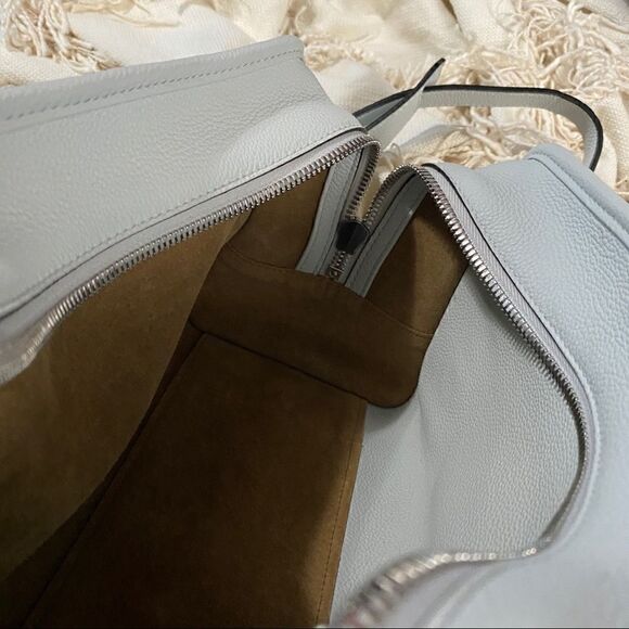 Loewe Amazona 28 Tote Bag in Light Blue - Picture 12 of 14